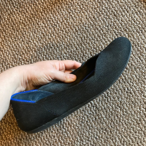 Black Rothy’s Round Toe Flat - Picture 2 of 4